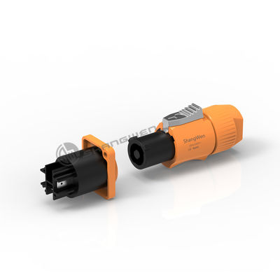 Powercon Outdoor Waterproof Power Connector Plug 250V 20A 3 Conductor