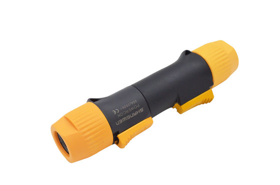 Sealed IP65 Waterproof Power Connector 3 Conductor Male Plug Powercon