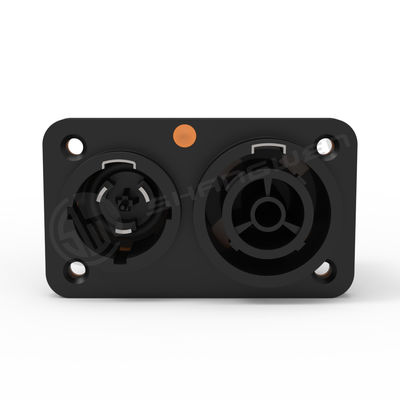 Ip65 Electrical Waterproof Power Connector Female Chassis Connector