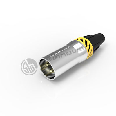 Audio XLR 3 Pin Male Female Plug Connector Electrical IP65 Waterproof