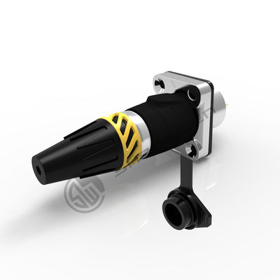 Audio XLR Connector Outdoor Waterproof 5 Pin Connector Male Socket