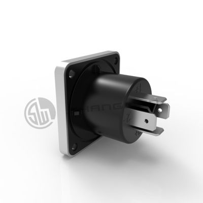 Chassis Loudspeaker Connector Waterproof 4 Pin Male Connector