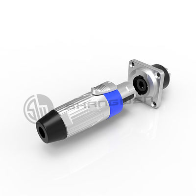 Chassis Loudspeaker Connector Waterproof 4 Pin Male Connector