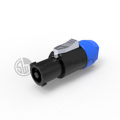 30A 4 Pin Female Speaker Cable Connector Electrical Glass Reinforced