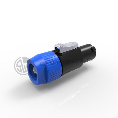 30A 4 Pin Female Speaker Cable Connector Electrical Glass Reinforced