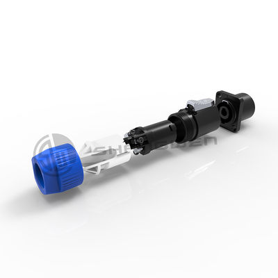 30A 4 Pin Female Speaker Cable Connector Electrical Glass Reinforced