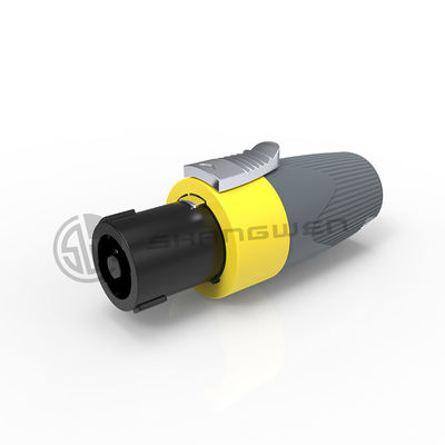 Audio Signal Loudspeaker Connector Female Plug 4 Pin Plastic Connector