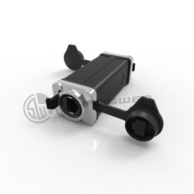 Shangwen Rj45 Outdoor Coupler Female Signal Cable Adapter Connector