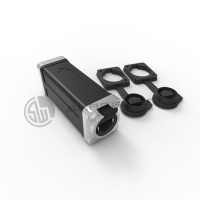 Shangwen Rj45 Outdoor Coupler Female Signal Cable Adapter Connector