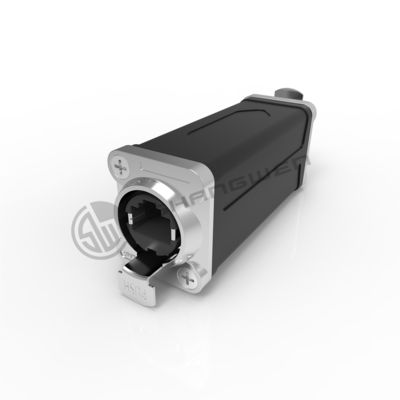 Female Power Signal Connector Accessories Rj45 Plug Adapter