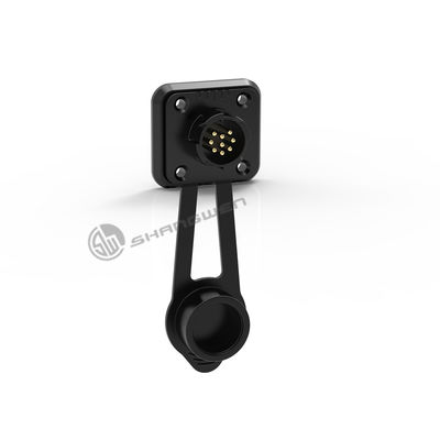 Industrial 9 Pin Waterproof Connector Male Socket IP67 Connector