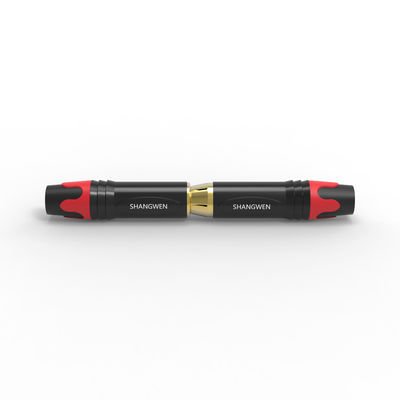 Metal Male Female RCA Audio Connector With Gold Contact Plating