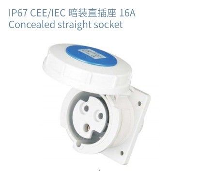 IP67 Rated Industrial Male and Female Plugs Waterproof Couplers for Outdoor LED Display Connections
