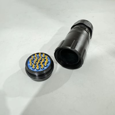 19-Pin Socapex Power Extension Cable Copper Electrical Plug Multipin Male Female Connectors