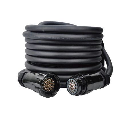 Custom 19-Pin Socapex Stage Lighting Extension Cable Copper Wire Connector Cord with SOCAPEX Processing for Power Application