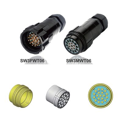Custom 19-Pin Socapex Stage Lighting Extension Cable Copper Wire Connector Cord with SOCAPEX Processing for Power Application