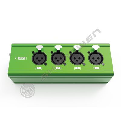 Audio DMX Network Cable Extender MAXIMON 4 Channel  with RJ45 to 4 XLR Male Female