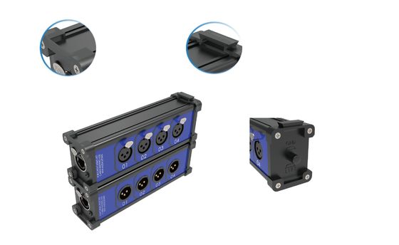 Audio DMX 4 Channel 3 Pin XLR Cable Rj45  Breakout Multi Network Stage Sound Lighting  Ethercon Cable Extender Connectors