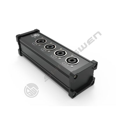Power Speaker Junction Distribution Box with Input Output Industrial Electronics Accessories Male Audio Video Connectors