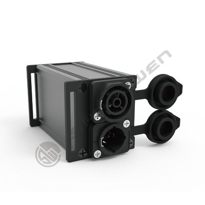 3MFX-TOP Breakout Box for Outdoor AC Electrical Applications Power Splitter Power Connector TRUE1 Output Powercon Socket