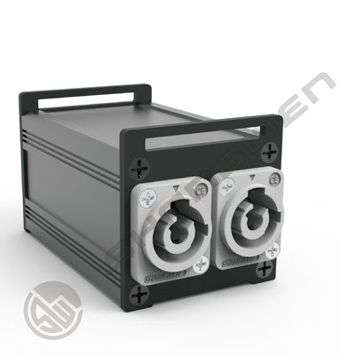 Digiflex PCON-2 PowerCON Portable Adapter Distributor Box 2-Way Splitter Stage Lighting Equipment Connectors