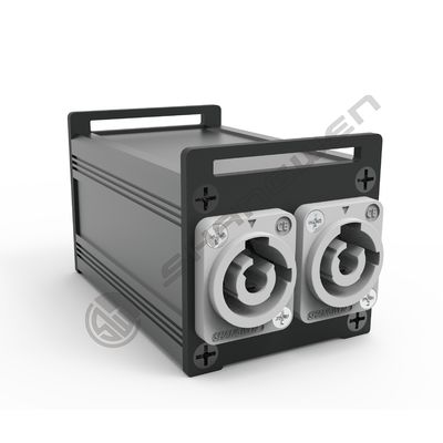 Digiflex PCON-2 PowerCON Portable Adapter Distributor Box 2-Way Splitter Stage Lighting Equipment Connectors