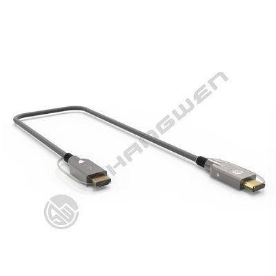 HD Link Port 2.0  Fiber Optic Armored Fiber Optic  HD Cable TPU Shell German Silicon Line Chip 4K 60Hz 8K 144Hz OD:6.0mm