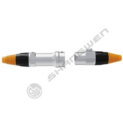Outdoor Metal IP65 IP67 Waterproof RJ45 Connector Signal Female Male Ethernet Chassis Fiber Optic Cable Connector Ethernet Plug