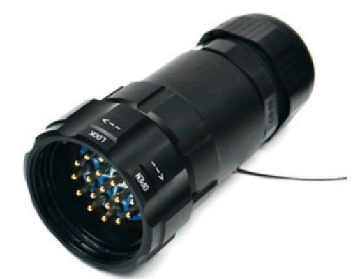 19-Core Male Female Aviation Plug Gold-Plated Copper 20A 19 Pin Socapex Connector for Stage Lighting Waterproof Connector