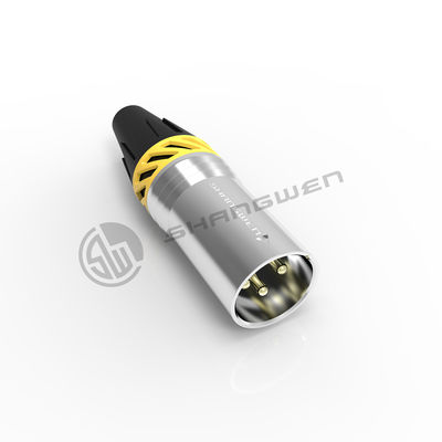 Máy kết nối năng lượng XLR nhỏ ngoài trời chống nước 3 chân đầu nối cắm nam
