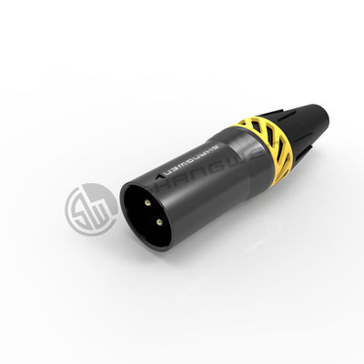 Audio XLR 3 Pin Male Female Plug Connector Electrical IP65 Waterproof