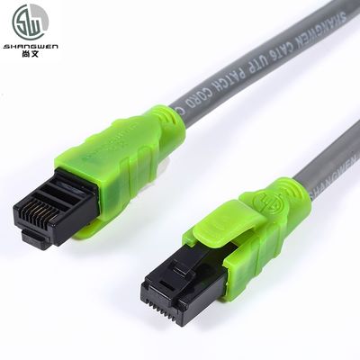 Đèn Ethernet Patch Cable 4P PVC LSZH Jacket Cable đồng tốc độ cao