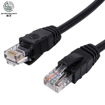 Cáp Ethernet PVC vòng Cat6a UTP 24AWG 4 cặp Đen / Gary 4P