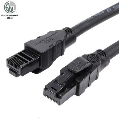 24AWG 26AWG 28AWG Ethernet Patch Cable Cat6 Cat6a UTP Cable In Computer Network