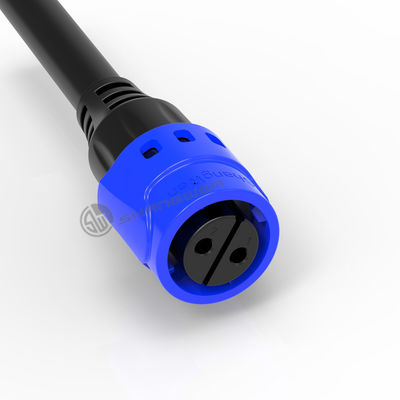 Công nghiệp 2 pin kết nối ngoài trời M19 nữ kết nối điện