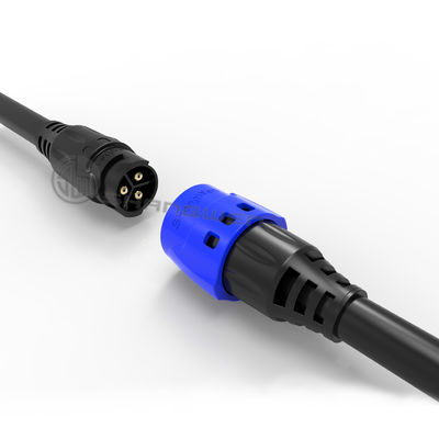 Đẩy kéo kết nối điện IP67 3 pin Male Plug Connector M19 Series