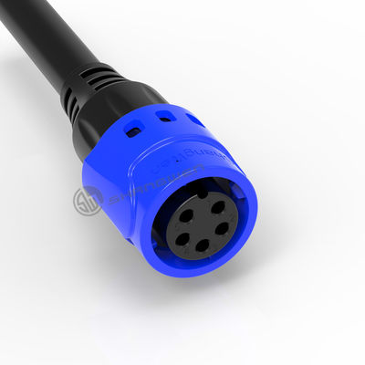 M19 Power Connector IP67 tự khóa công nghiệp 5 pin nữ kết nối