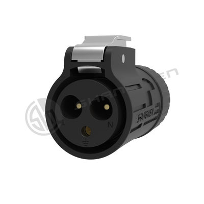 Đen 3 pin IP67 Power Connector 3 lõi kết nối âm thanh video