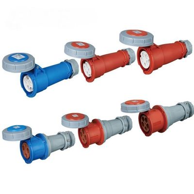 Phụ kiện điện tử công nghiệp IP67 Máy nối chống nước cho các ổ cắm ngoài trời CEE/IEC