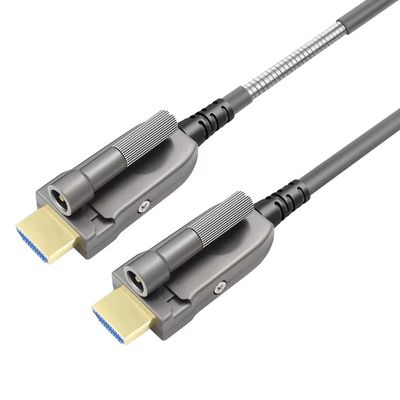 German Silicon Line Chip HDMI2.0 HD Cable 4K 60Hz Armored Optical Fiber Length 1m/2m/3m/5m