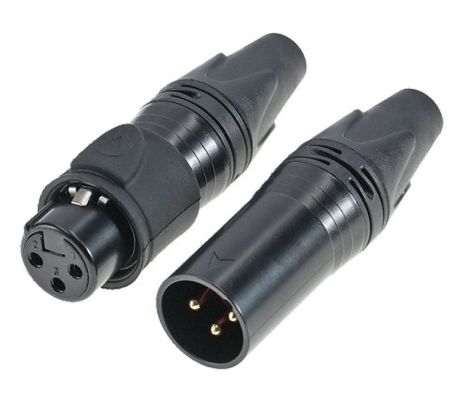 Thiết bị phụ kiện điện tử công nghiệp nữ chống nước 3 pin XLR Connector cho Audio Video ngoài trời và chống nước