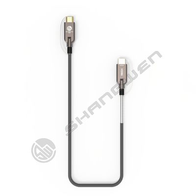 HD Link Port 2.0  Fiber Optic Armored Fiber Optic  HD Cable TPU Shell German Silicon Line Chip 4K 60Hz 8K 144Hz OD:6.0mm
