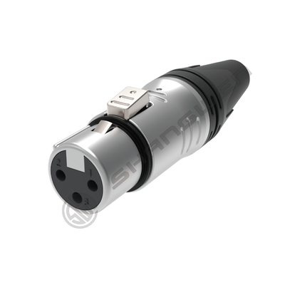Máy kết nối năng lượng XLR nhỏ ngoài trời chống nước 3 chân đầu nối cắm nam