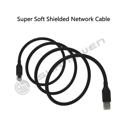 Cat 7 SFTP Shielded 10Gbps 600MHz Ethernet RJ45 Network 4pair CE UL Multiple Copper 100% Oxygen-free Copper RJ45 Cat7 Cable