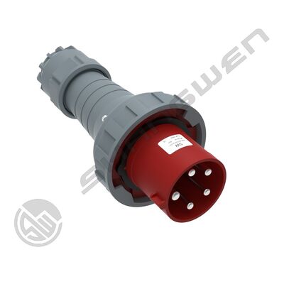 Ổ cắm công nghiệp IP67 Đực Cái Chống nước Đầu nối 5 Chân 63 AMP Ngoài trời CEE IEC Mẫu Ba Đầu nối