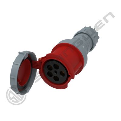 CEE IP67 Industrial Plug  125A 415v Mobile Plug 5pin Industrial Plug Socket Connector Outdoor Waterproof Connector