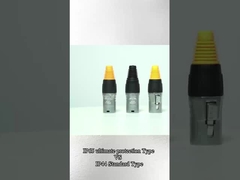 IP65 chống nước Rj45 Male And Female Connector Nút kim loại Mô hình nâng cấp