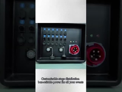 Hộp phân phối năng lượng ánh sáng sân khấu 12 kênh 32A 5 kiểu chân chống nước