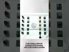 Single Row Panel Mount Ethernet Socket Không thấm nước IP68 RJ45 Connector