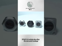 Bộ kết nối dữ liệu âm thanh chống bụi bằng hợp kim kẽm tròn cho phụ kiện điện tử công nghiệp và HDMI